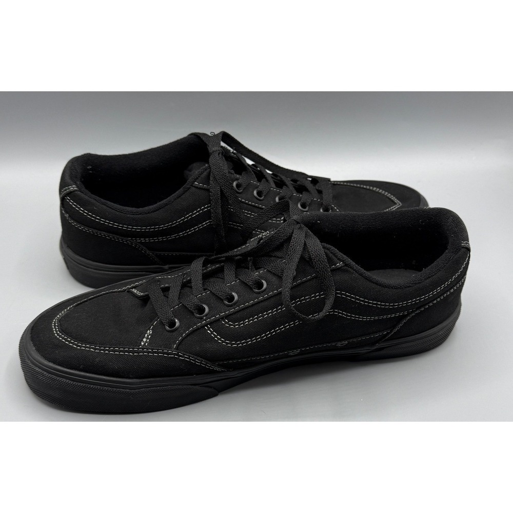 Vans Mens Low Top Canvas Bearcat Skate Shoes All Black Sneakers Mens Size 11 - Picture 6 of 16